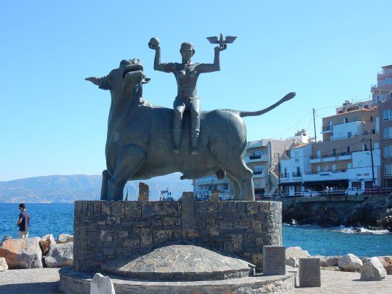 Europa-Statue