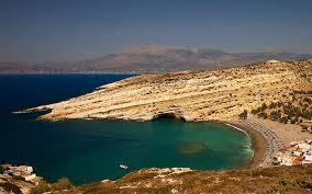 Plage de Matala