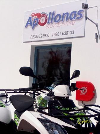 Apollonas Sunshine Rent a Moto