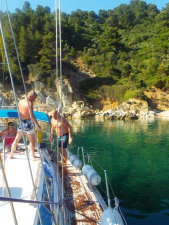 Lena II & Voula London - Charter Sailing Skiathos