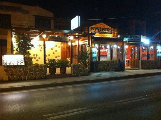 Whispers Restaurant- Bar