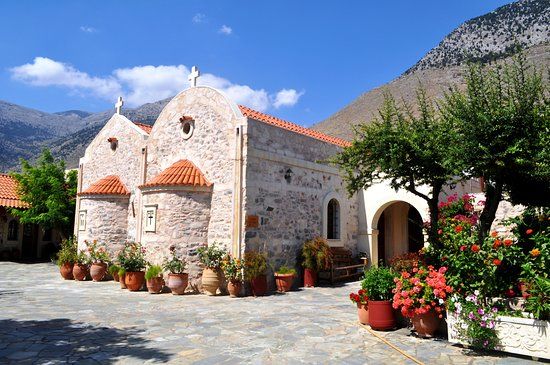 Agia Irini Monastery at Kroussonas